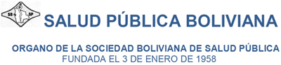 Revista Salud Pública Boliviana